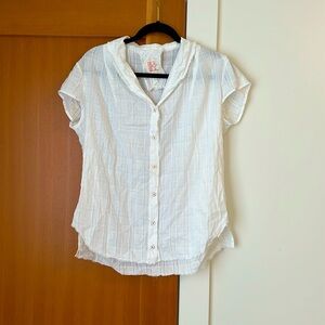 HANNOH WESSEL blouse. White size 34. Made in Italy.